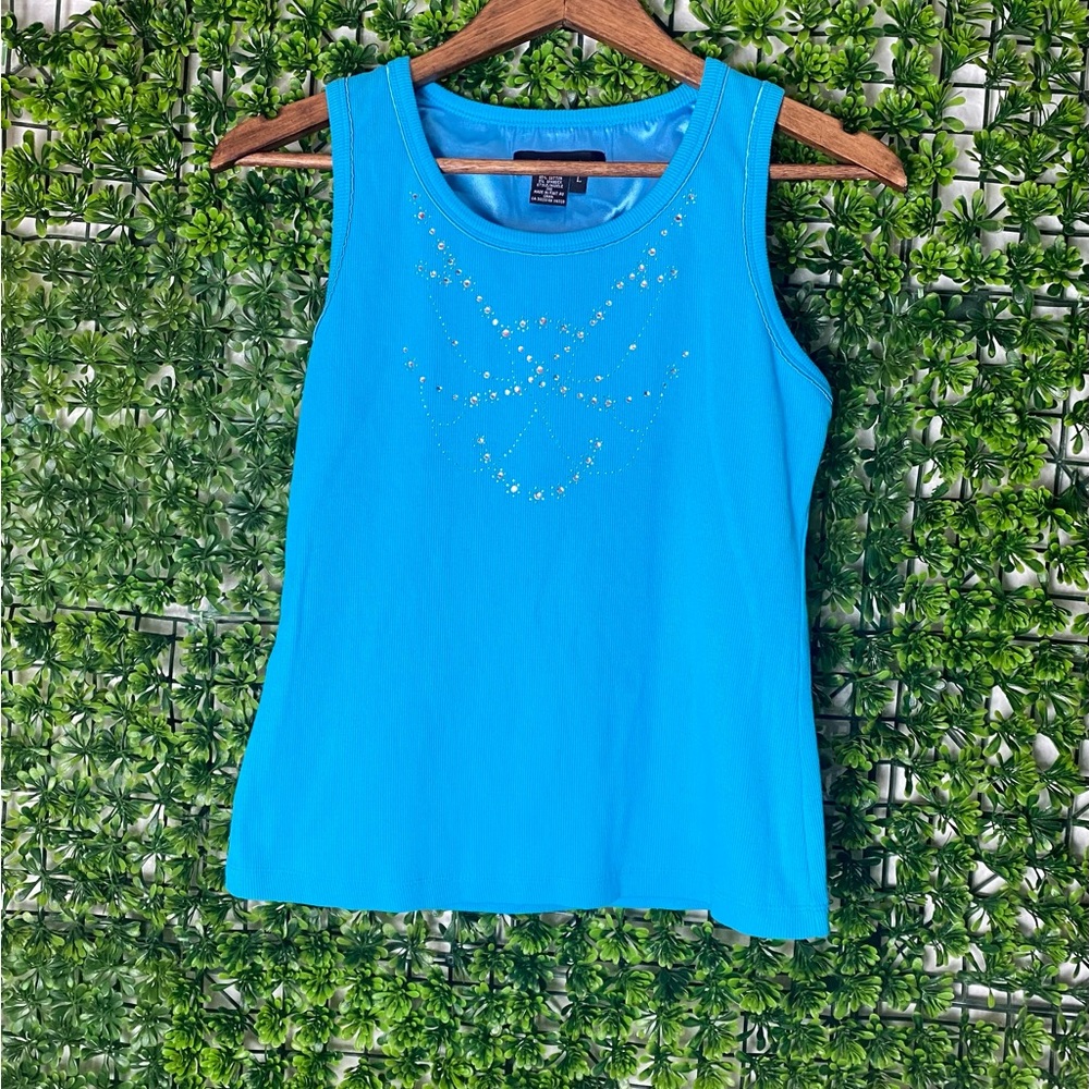 Ninety Embellished Y2K Tank